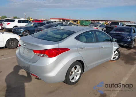 2013 Hyundai Elantra Gls из США, поврежденный, VIN 5NPDH4AE6DH320122